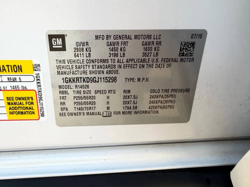 2016 GMC Acadia Denali