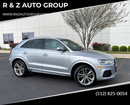2016 Audi Q3 for sale at R & Z AUTO GROUP in Austin TX