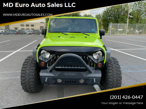 2012 Jeep Wrangler Unlimited for sale at MD Euro Auto Sales LLC in Hasbrouck Heights NJ