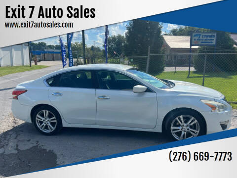 2013 Nissan Altima for sale at Exit 7 Auto Sales in Bristol VA