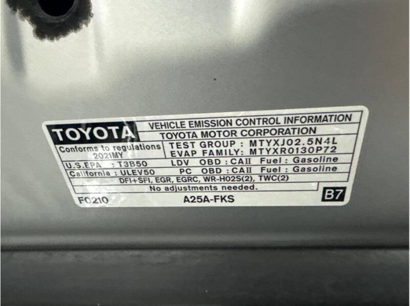 2021 Toyota Camry XSE