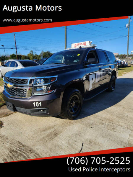 2016 Chevrolet Tahoe for sale at Augusta Motors - Police Cars For Sale in Augusta GA