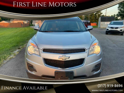 2013 Chevrolet Equinox for sale at First Line Motors in Jamestown IN