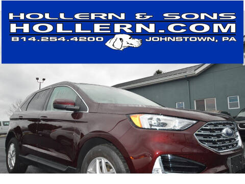 2021 Ford Edge for sale at Hollern & Sons Auto Sales in Johnstown PA