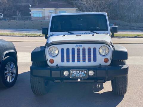 2013 Jeep Wrangler Unlimited for sale at Lewis Blvd Auto Sales in Sioux City IA