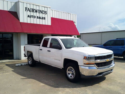 2016 Chevrolet Silverado 1500 for sale at Fairwinds Auto Sales in Dewitt AR
