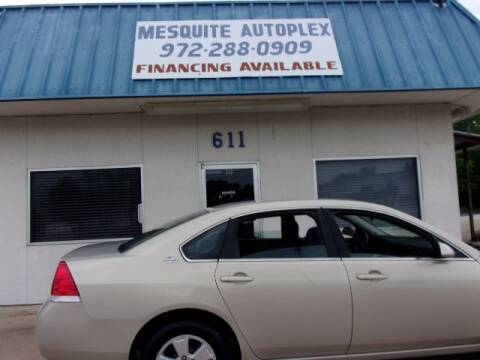 2008 Chevrolet Impala for sale at MESQUITE AUTOPLEX in Mesquite TX
