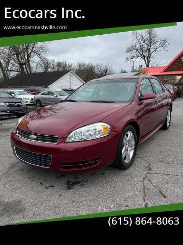2011 Chevrolet Impala for sale at Ecocars Inc. in Nashville TN