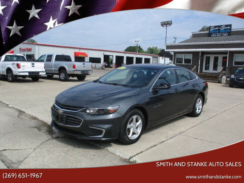 2017 Chevrolet Malibu for sale at Smith and Stanke Auto Sales in Sturgis MI