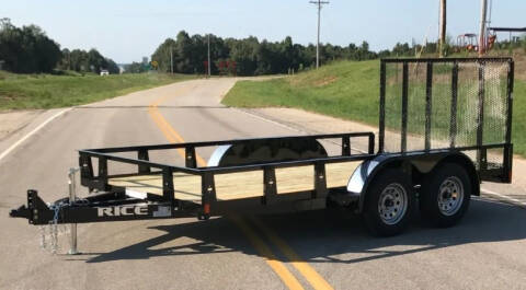 2023 Rice Trailers Tandem Axle Utility Trailer