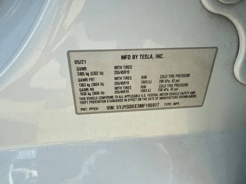2021 Tesla Model Y Long Range