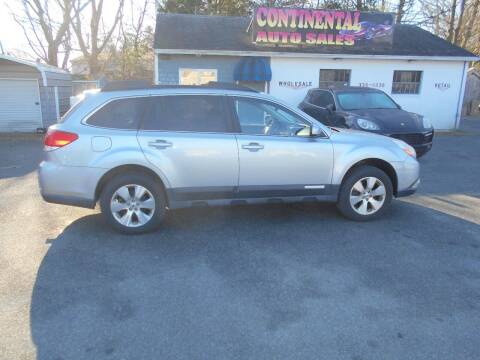 2012 Subaru Outback for sale at Continental Auto Inc in Seekonk MA
