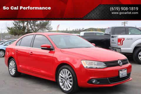 2014 Volkswagen Jetta for sale at So Cal Performance in San Diego CA