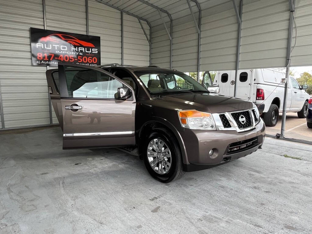 2015 Nissan Armada for sale at Auto Haus Imports in Grand Prairie, TX