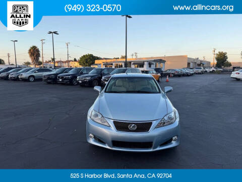 2010 Lexus IS 250C