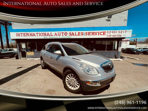 2011 Buick Enclave for sale at International Auto Sales and Service in Detroit MI