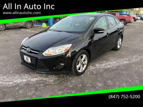 2014 Ford Focus for sale at All In Auto Inc in Palatine IL
