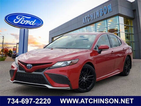 2022 Toyota Camry Hybrid for sale at Atchinson Ford Sales Inc in Belleville MI