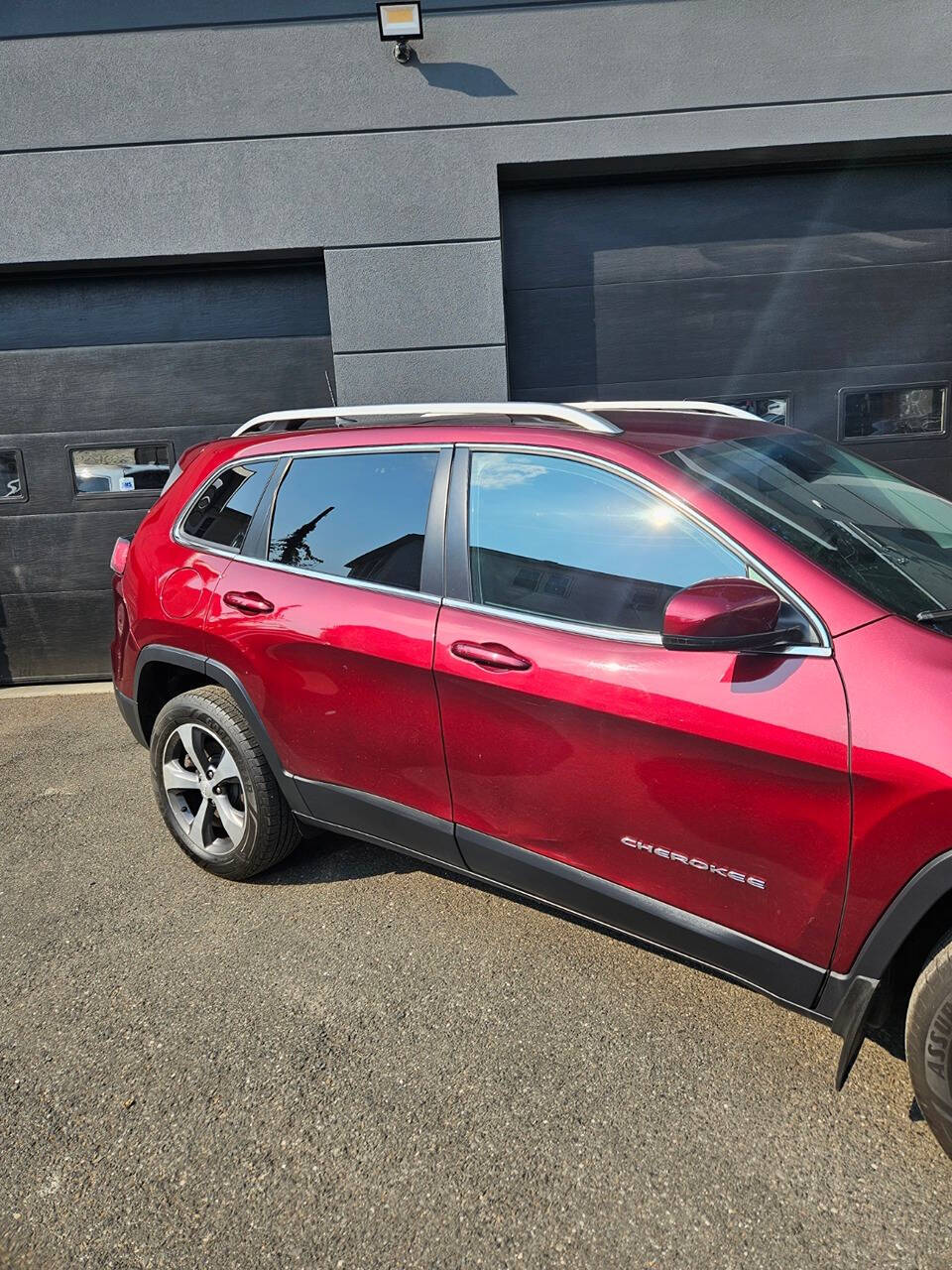 2019 Jeep Cherokee for sale at RENOS AUTO SALES LLC in Waterbury, CT