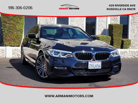 2017 BMW 5 Series for sale at Armani Motors in Roseville CA