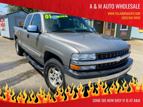 2001 Chevrolet Silverado 1500 for sale at A & M Auto Wholesale in Tillamook OR