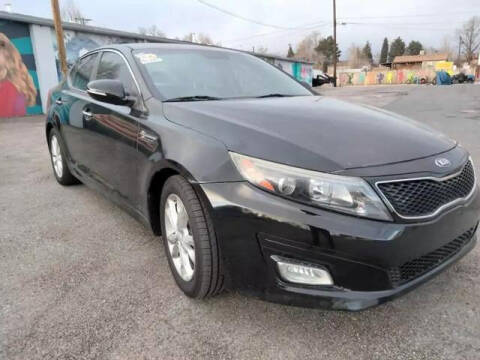 2015 Kia Optima for sale at GO GREEN MOTORS in Lakewood CO