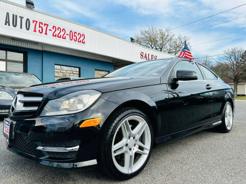 2013 Mercedes-Benz C-Class for sale at Trimax Auto Group in Norfolk VA