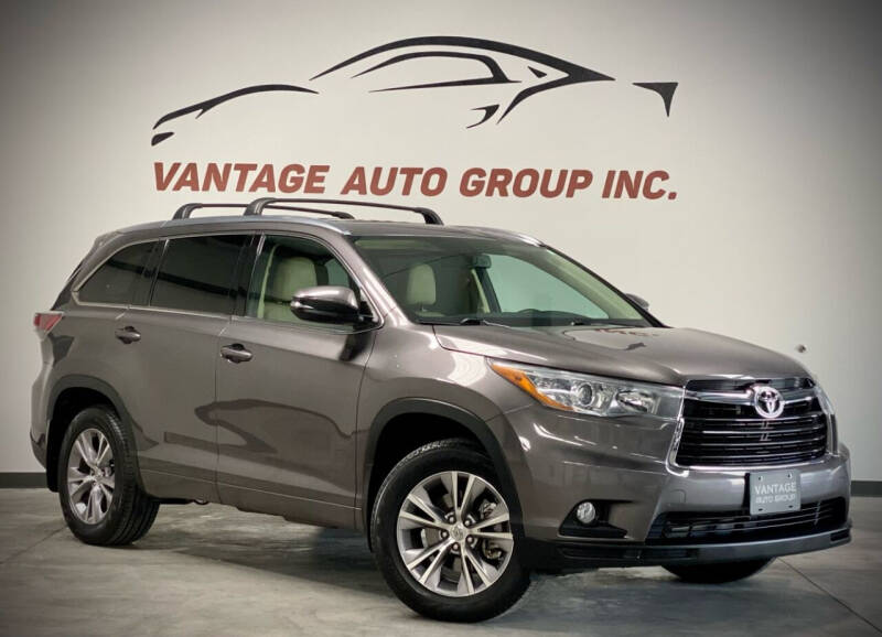 2015 Toyota Highlander for sale at Vantage Auto Group Inc in Fresno CA