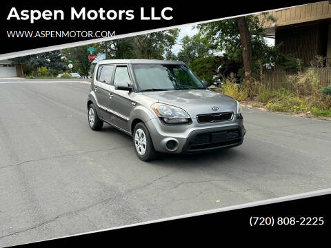 2013 Kia Soul for sale at Aspen Motors LLC in Denver CO