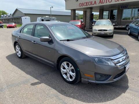 2012 Ford Fusion for sale at Osceola Auto Sales and Service in Osceola WI