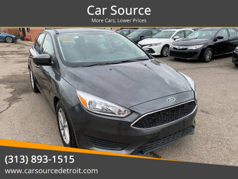2018 Ford Focus for sale at Car Source in Detroit MI