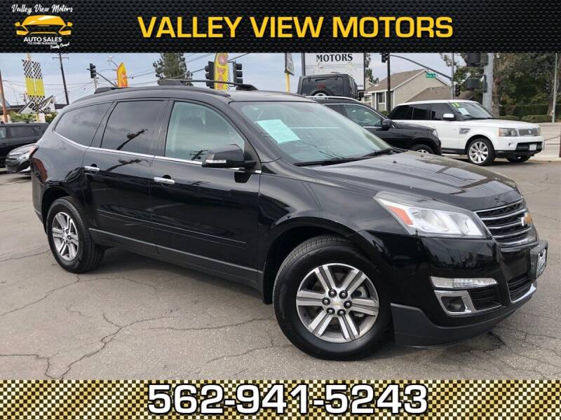 2017 Chevrolet Traverse for sale at Valley View Motors in Whittier CA