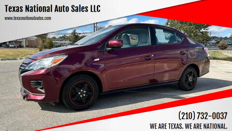 2021 Mitsubishi Mirage G4 for sale at Texas National Auto Sales LLC in San Antonio TX