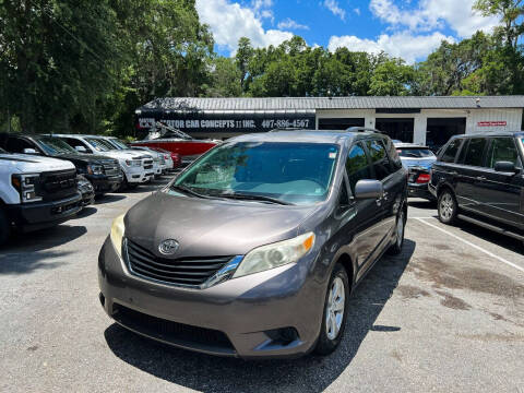 2012 Toyota Sienna for sale at Motor Car Concepts II - Kirkman Location in Orlando FL