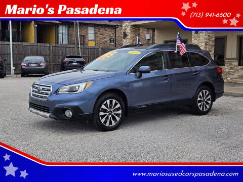 2016 Subaru Outback for sale at Mario's Pasadena in Pasadena TX