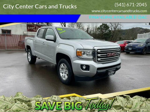 2017 GMC Canyon for sale at City Center Cars and Trucks in Roseburg OR
