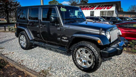 2017 Jeep Wrangler Unlimited for sale at Beach Auto Brokers in Norfolk VA