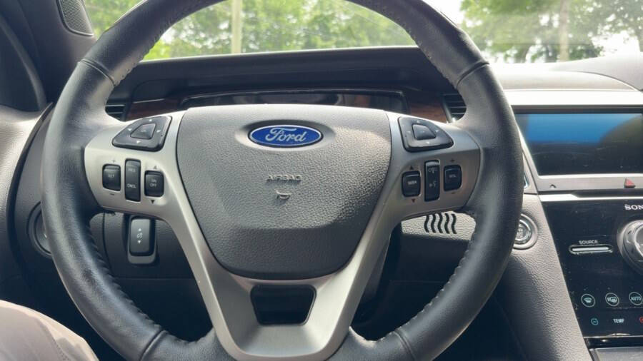 Red 2018 Ford Taurus Limited Limited 4dr Sedan 16