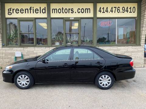 2006 Toyota Camry for sale at GREENFIELD MOTORS in Milwaukee WI