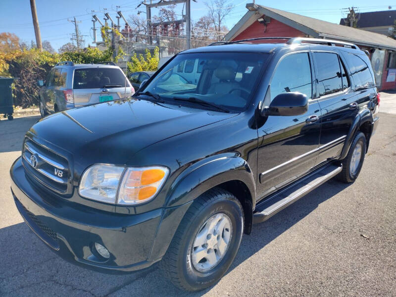 2002 Toyota Sequoia for sale at GLOBAL AUTOMOTIVE in Grayslake IL