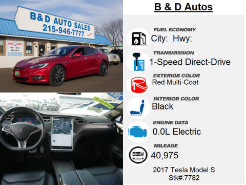 2017 Tesla Model S 75D