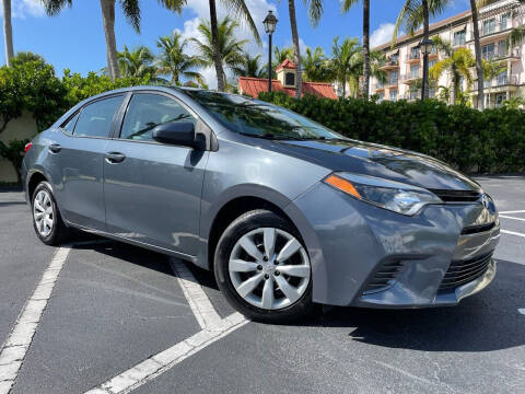 2016 Toyota Corolla for sale at Kaler Auto Sales in Wilton Manors FL