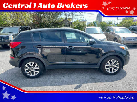 2014 Kia Sportage for sale at Central 1 Auto Brokers in Virginia Beach VA