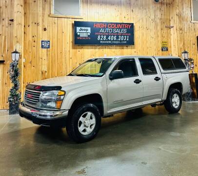 2004 GMC Canyon for sale at Boone NC Jeeps-High Country Auto Sales in Boone NC