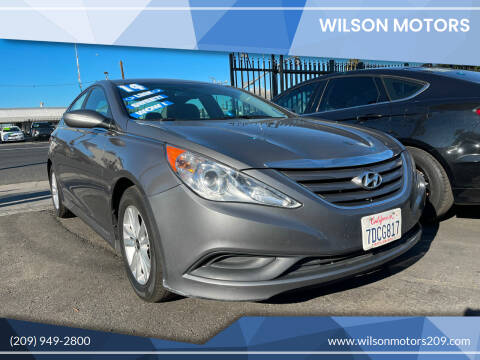 2014 Hyundai Sonata for sale at WILSON MOTORS in Stockton CA