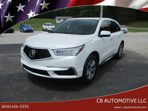 2020 Acura MDX for sale at CB Automotive LLC in Corbin KY