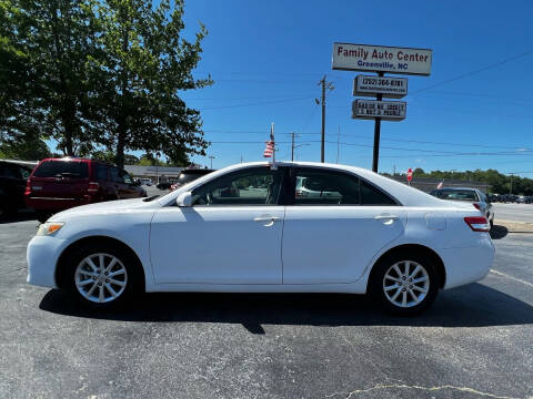 2011 Toyota Camry for sale at FAMILY AUTO CENTER in Greenville NC