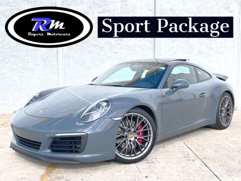 2017 Porsche 911 for sale at ROGERS MOTORCARS in Houston TX