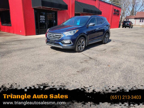 2018 Hyundai Santa Fe Sport for sale at Triangle Auto Sales in Forest Lake MN