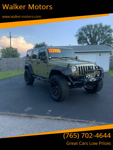 2013 Jeep Wrangler Unlimited for sale at Walker Motors in Muncie IN